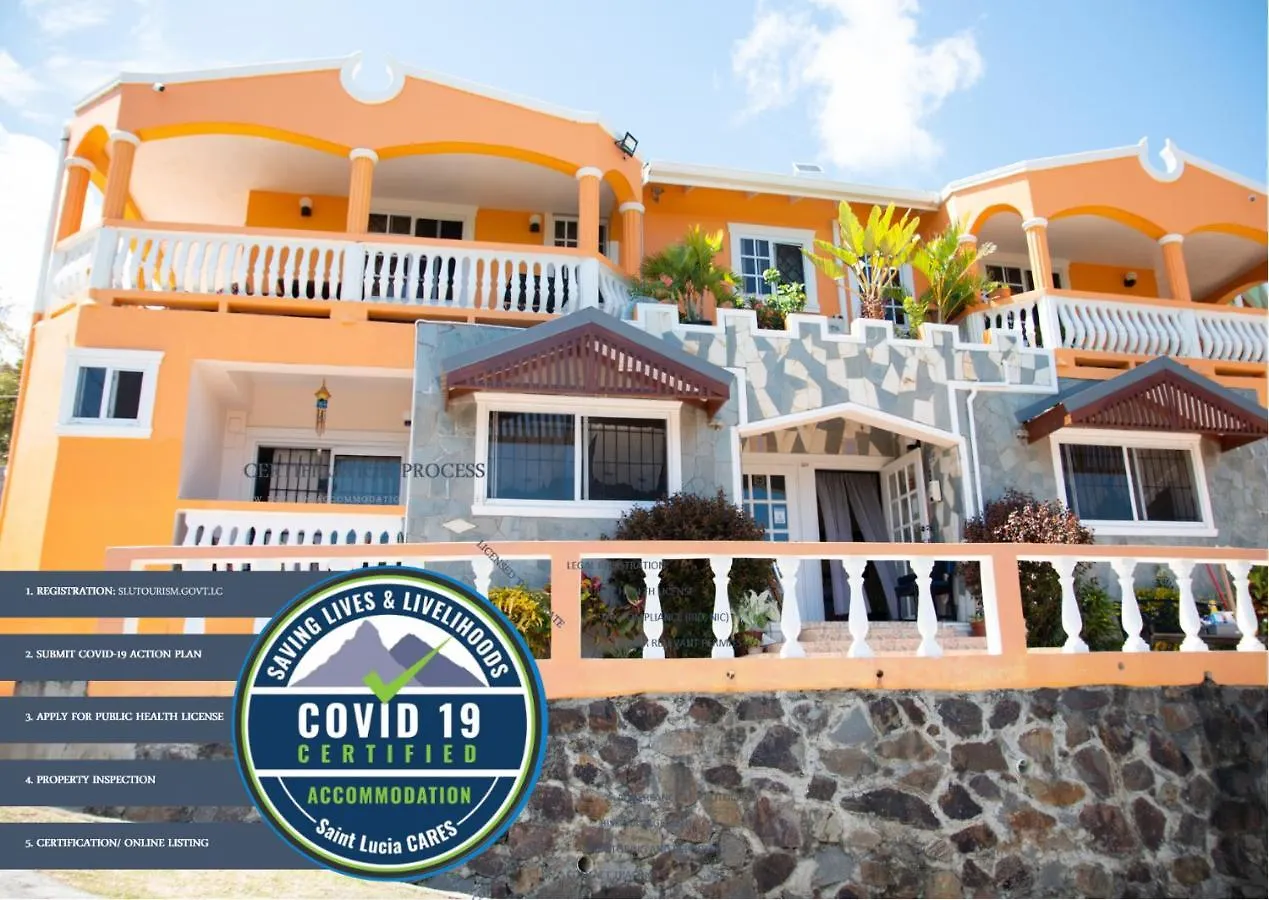 Mountain View Apartments Gros Islet 0*,  Saint Lucia
